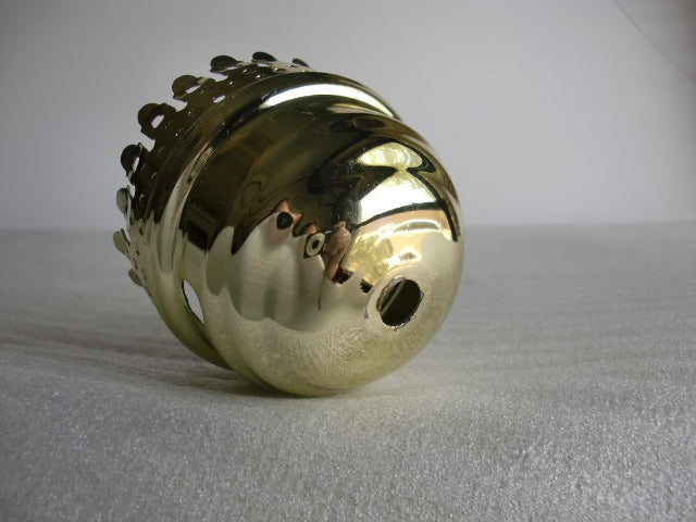 3" Vac Brass Chimney Holder with a Switch Hole