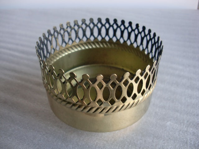 3-1/2" Polished & Lacquered Chimney Holder
