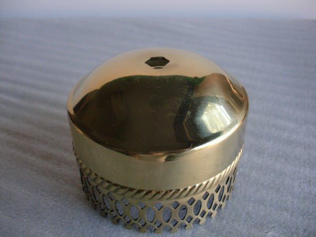 3-1/2" Polished & Lacquered Chimney Holder