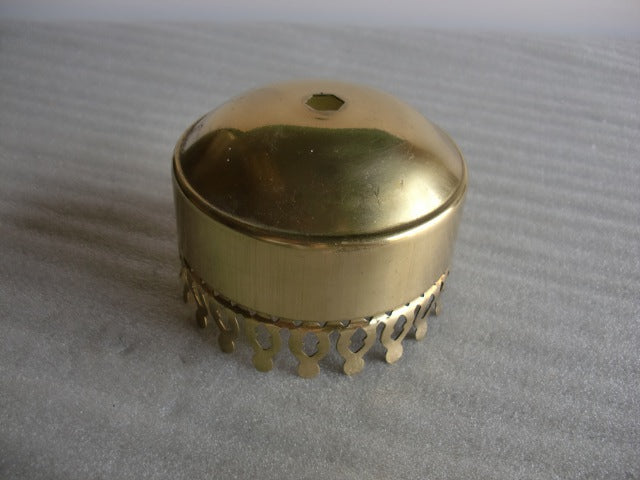 3-1/2" Polished & Laquered Brass Chimney Holder
