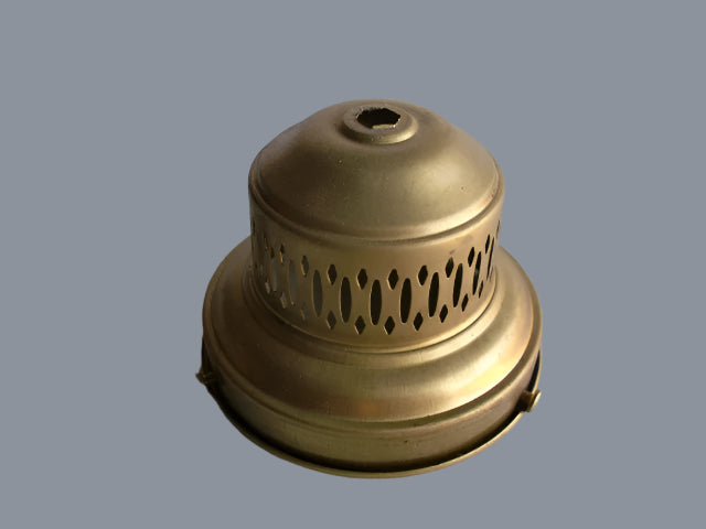 4" Unifinished solid Brass Ball Shade Holder