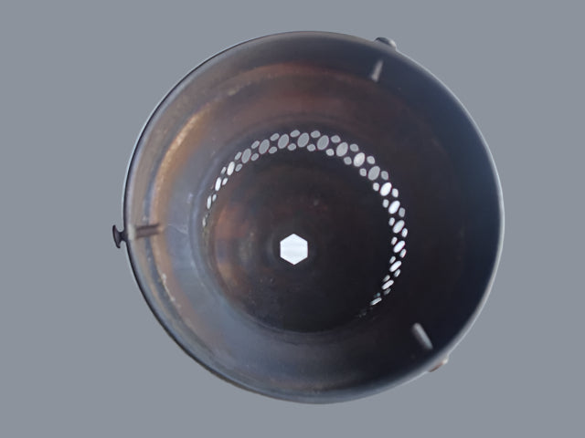 4" Antique Brass Shade Holder