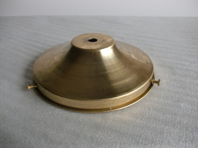 6" Unfinished Brass Holder with 3 screws