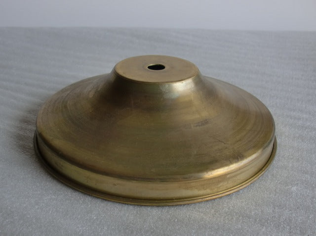 6" Unfinished Simple Brass Holder