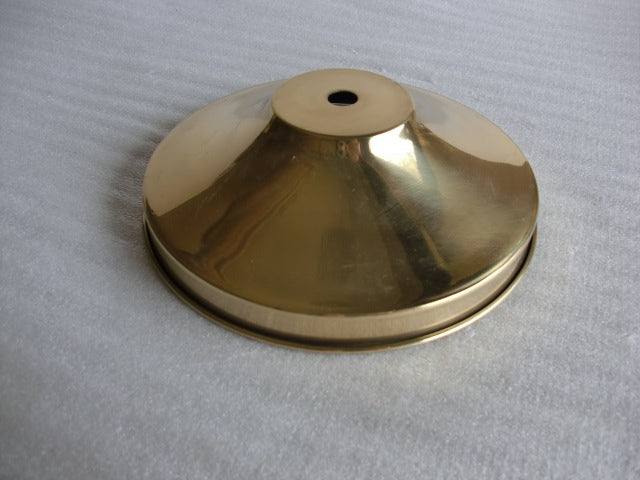 6" Polished & Lacquered Simple Brass Holder