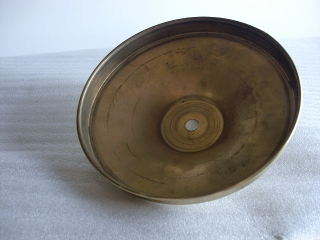6" Polished & Lacquered Simple Brass Holder