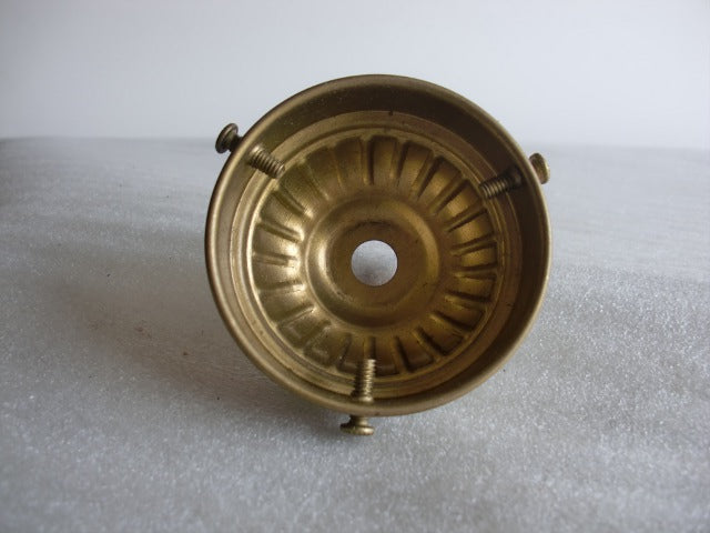 Unfinished Brass Holder for a 2-1/4" Fitter