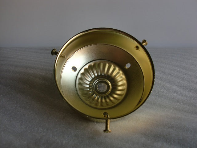 Brass Plated Steel Holder for a 3-1/4" Fitter