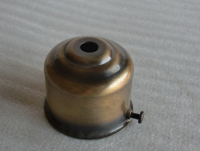 Steel - Antique Brass Plated - Holder for 2-1/4" Holder