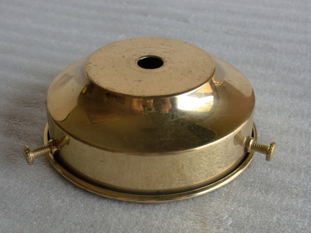 Polished & Lacquered Spun Brass Holder for 3-1/4" Fitter