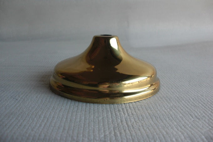 2 - Piece Brass Fount - 4-5/8" Diameter - 4" High - Unfinished