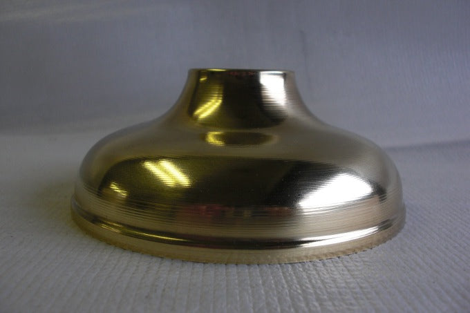 2 - Piece Brass Founts with Locking Seam 5" Diameter - 4-1/8" Tall
