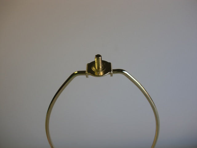 7-1/2" Brass Plated & Lacquered Standard Harp