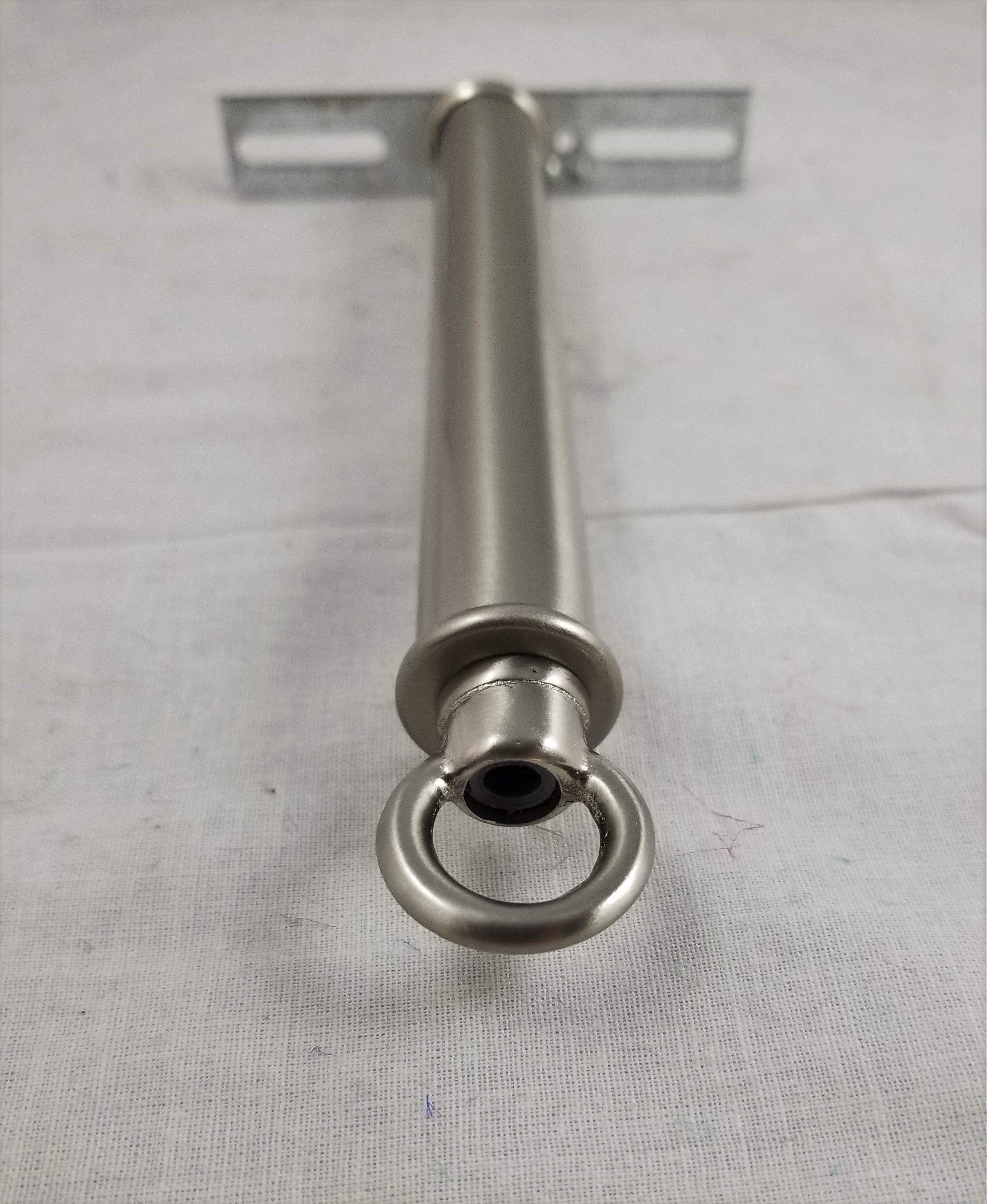 6" Solid Brass, Satin Chrome Plated Blind Pendant Stem