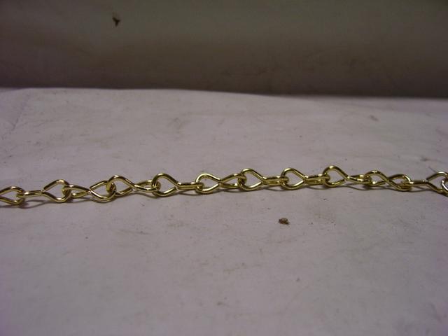 Single Jack Chain Brass Plated No.16