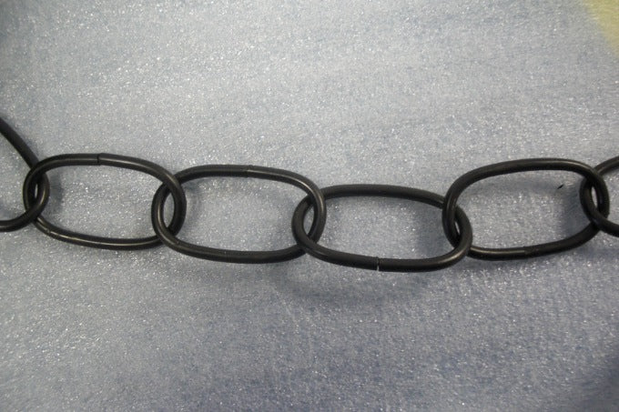 Economy Lightweight Chain - Black - 1-1/2" Link - Sold in 150ft Spool