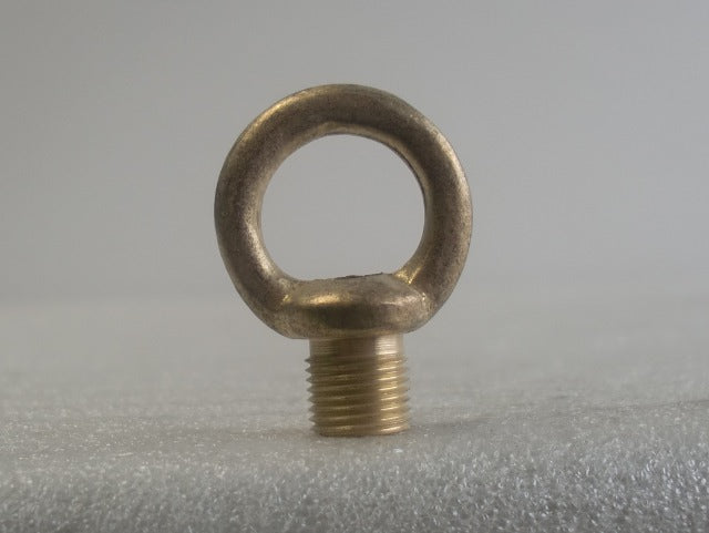 Threaded Lamp Loop Brass Loop Male Threaded 1/8 IPS – My Lamp Parts