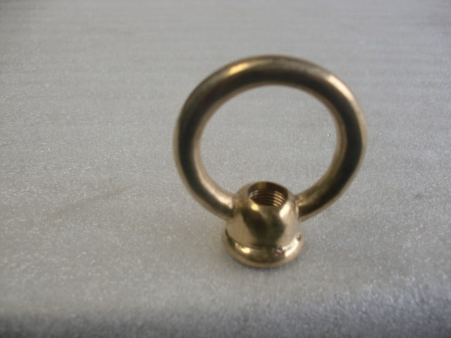 Threaded Lamp Loop Brass Loop Threaded 1/8 IPS – My Lamp Parts
