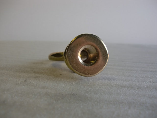 1/4 IPS Special Heavy Brass Loop with a 2-1/4" Diameter
