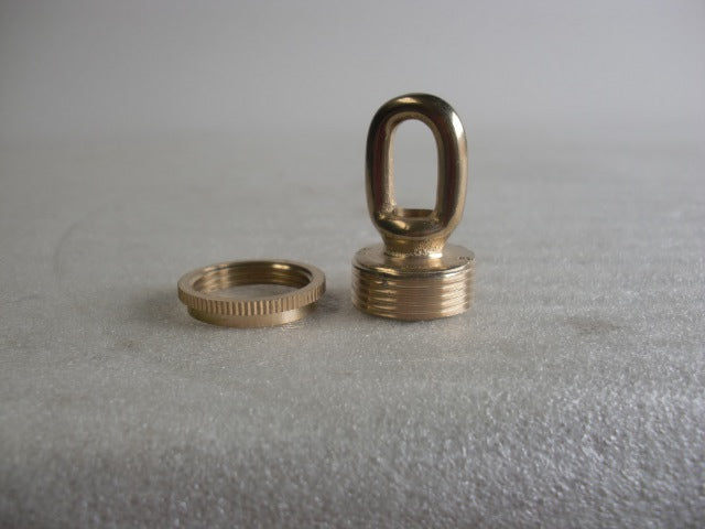 Brass Screw Collar complete with Ring 