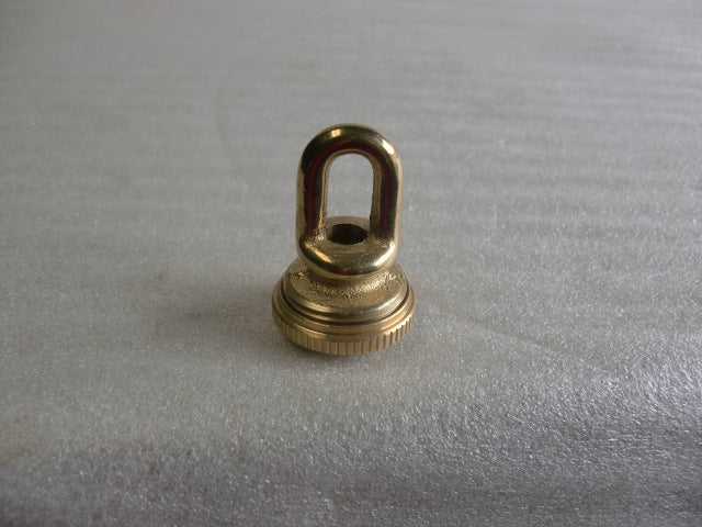 Unfinished Screw Collar with a Ring and 3/8 IPS Thread