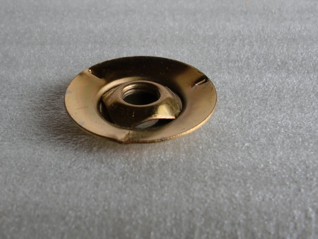 1/4" Brass Plated Finishing Cap