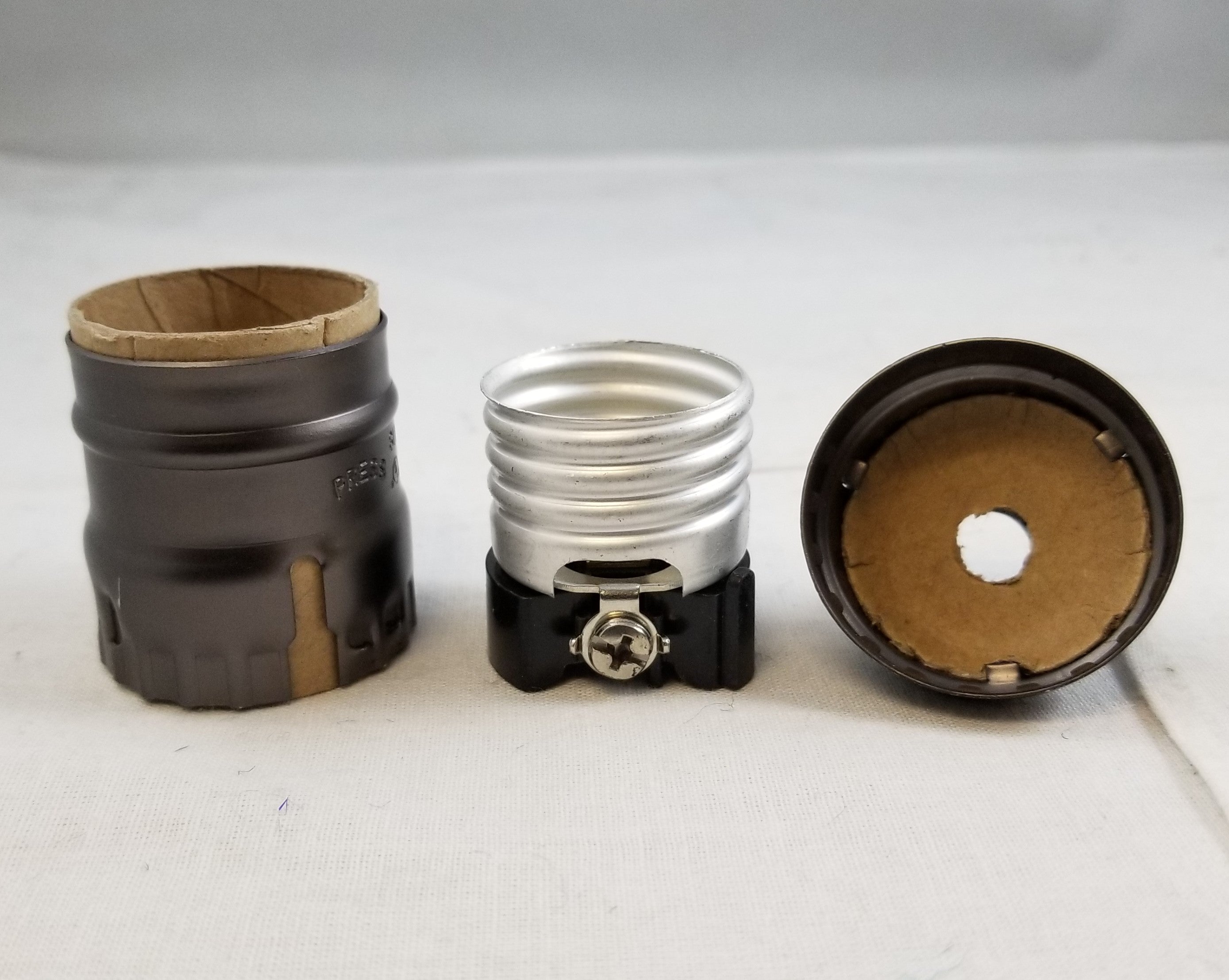 Keyless Socket LSS - Antique Brass Finish – My Lamp Parts