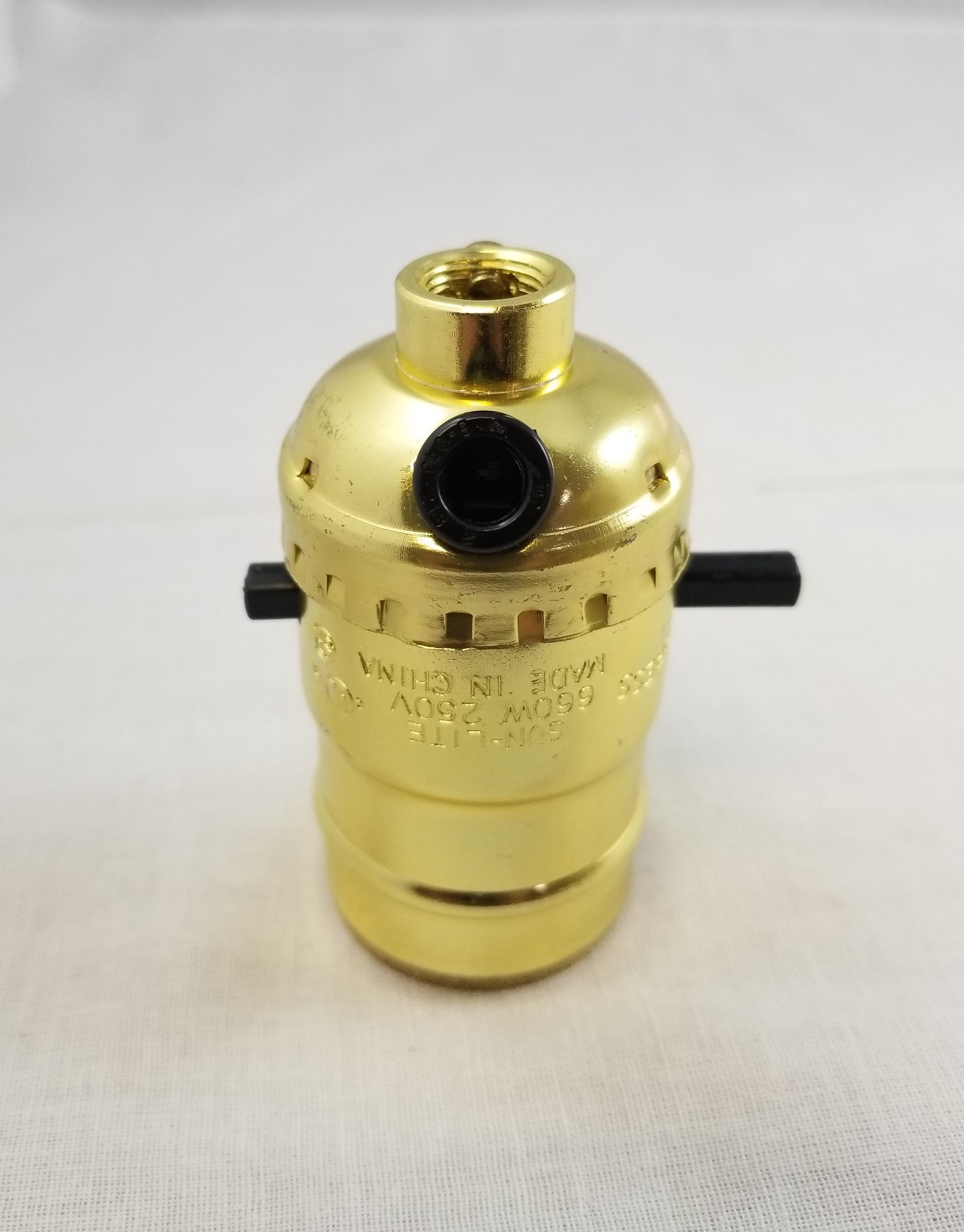 Push Thru Socket w/ side outlet cap - BG