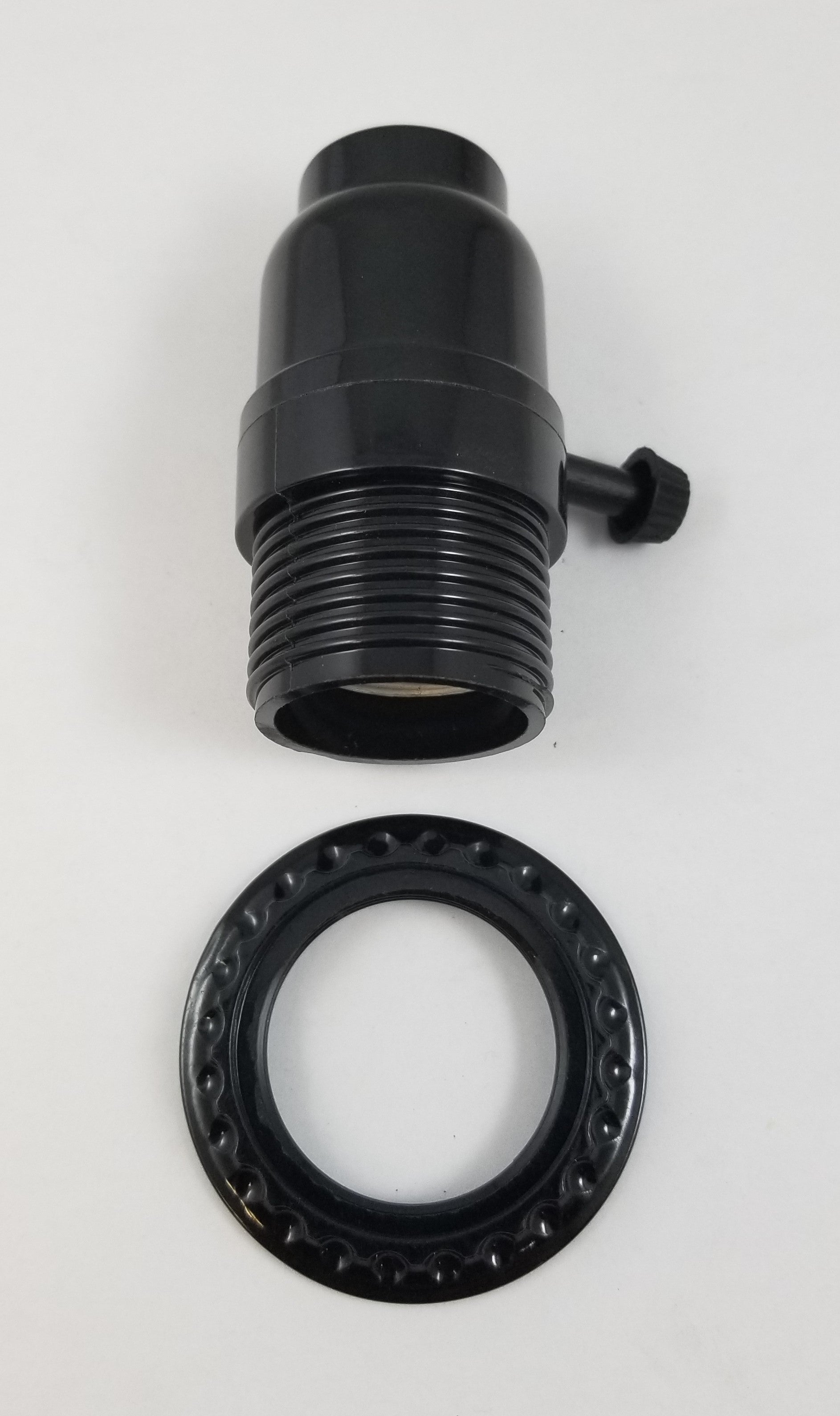 Phenolic Turn knob 3-Terminal Socket