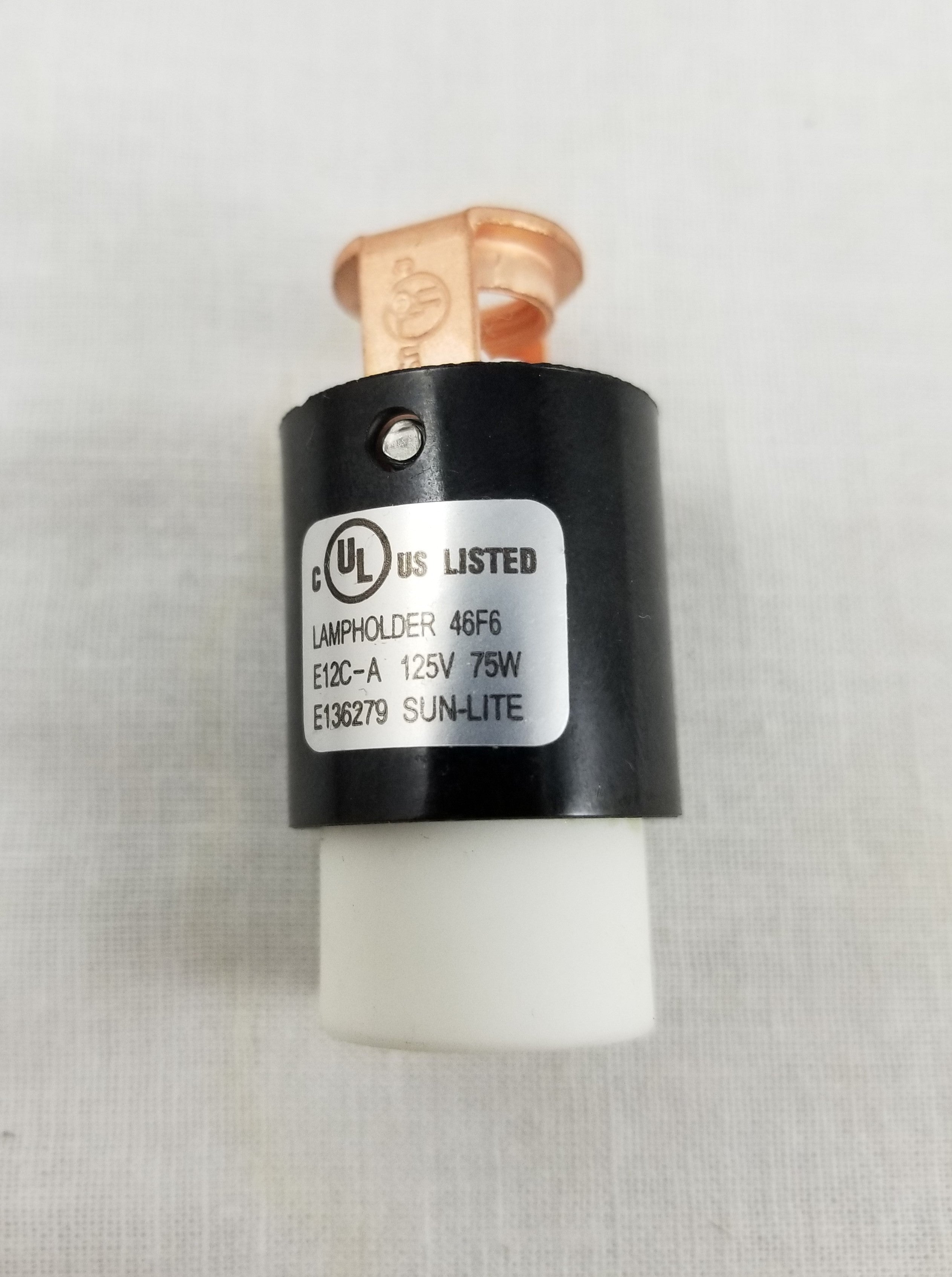 UL Listed Sun-Lite Socket - 125V 75W