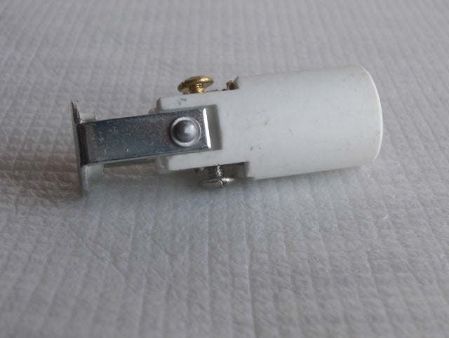 Small Porcelain Socket for Candelabra.