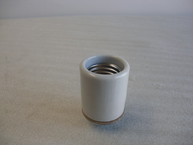 Porcelain Keyless Socket Edison Base with Ground Screw