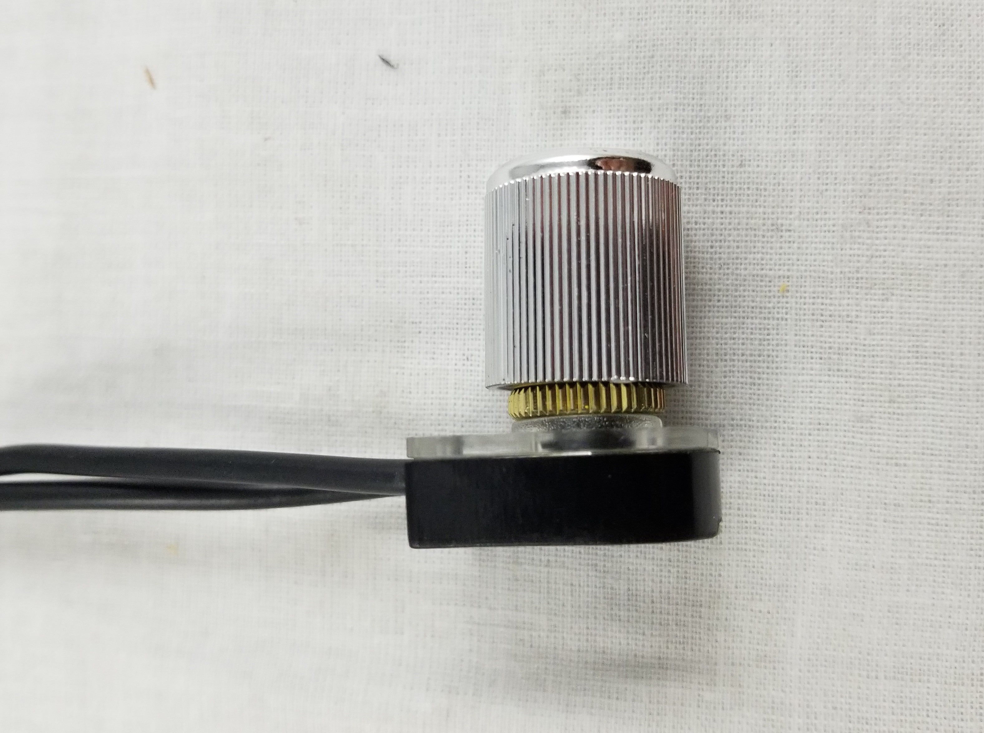 Rotary Switch with Chrome Turn Knob