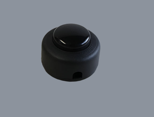 2 inch foot switch for lighting accessory in black.