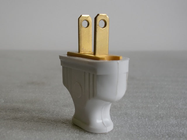 Ivory Spring Action Non-Polarized Grip Plug