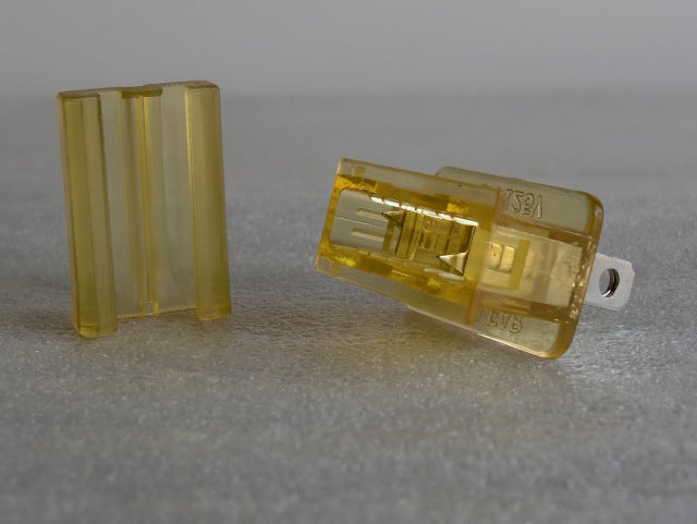 Clear Gold Safe-T Plug for SPT-1 Wiring