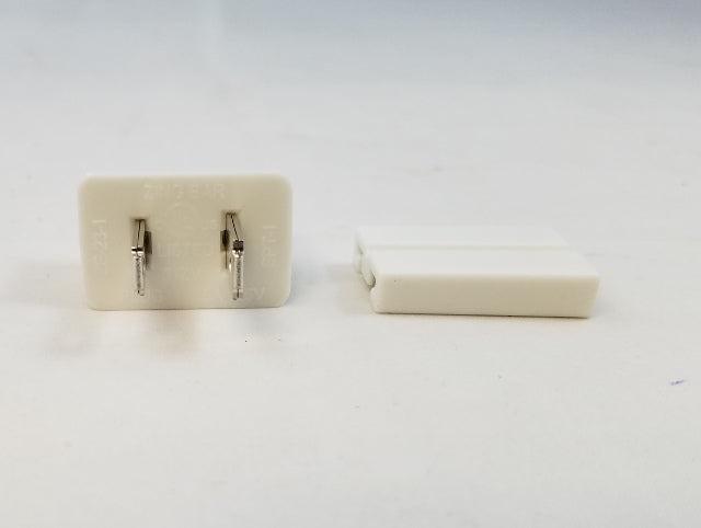 White Safe-T plug for SPT-1 Wires