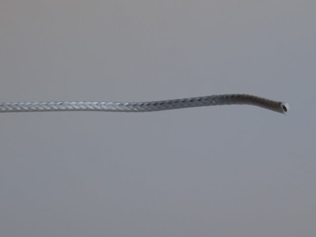 High Heat Single Conductor Plastic Covered White Fixture Wire