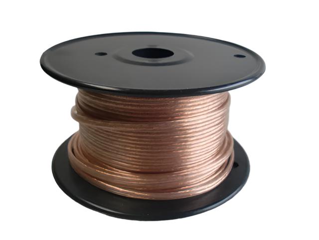 Lamp cord 250 foot spool in Bronze. 