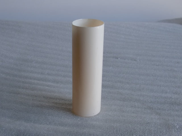 Ivory Plastic Candle Cover Edison base