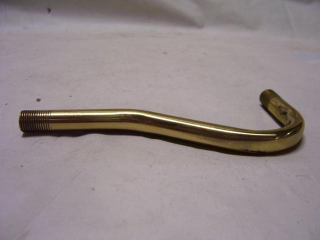 Brass Pin-Up Arm - 2" High - 4-3/4" Long - Polished & Lacquered