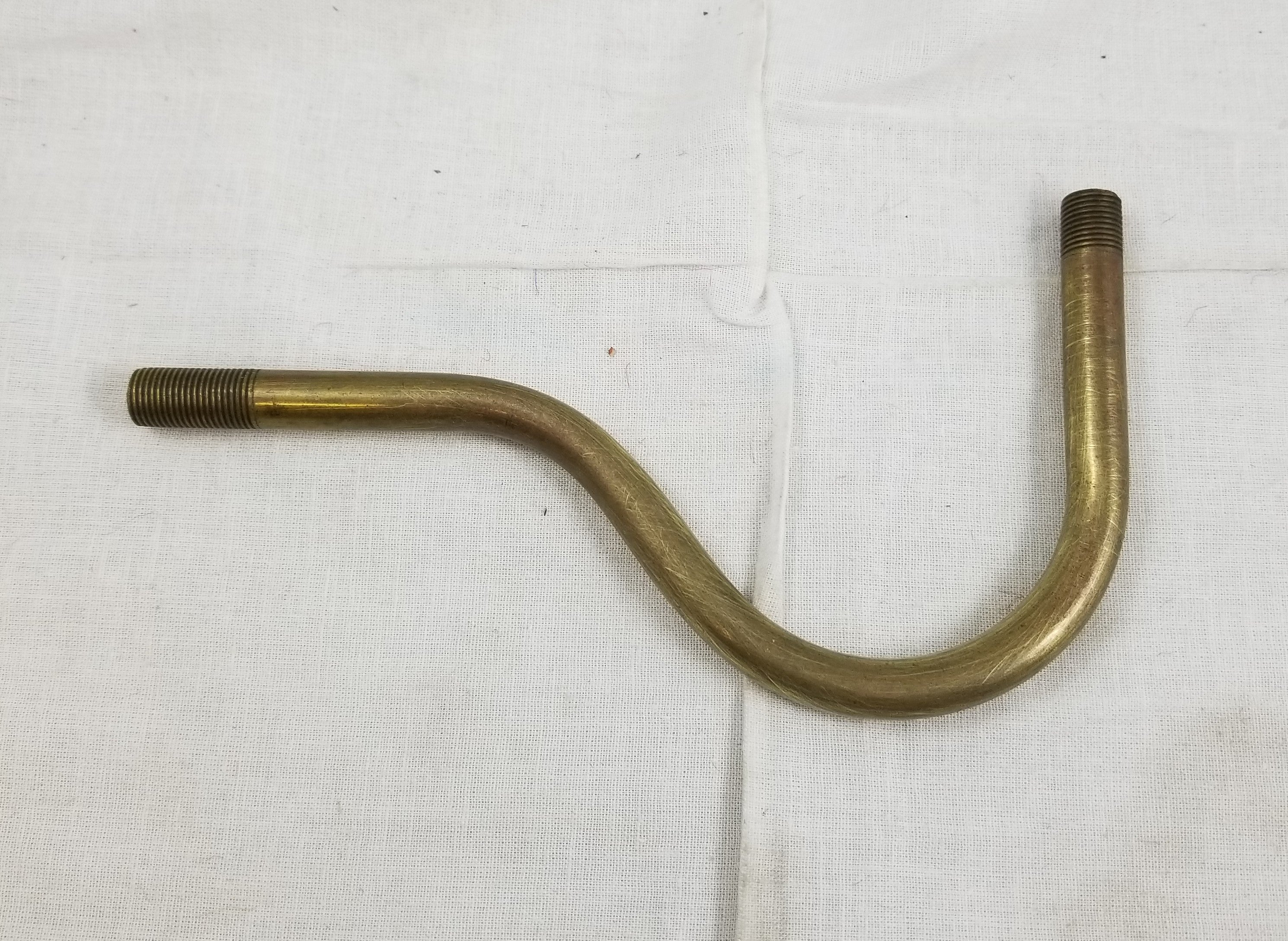 Solid Brass Pin-Up Arm - 2-1/2" High - 5-3/8" Long - Unfinished