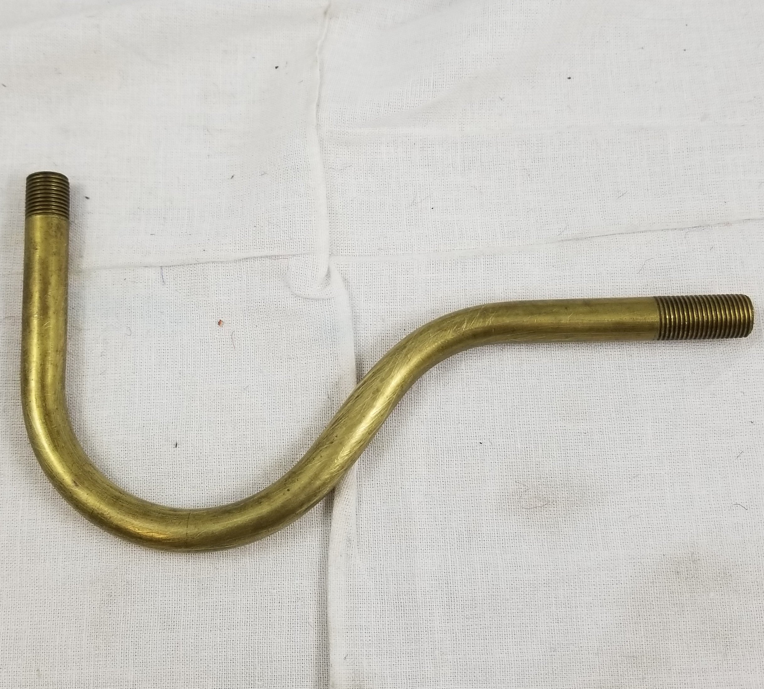 Solid Brass Pin-Up Arm - 2-1/2" High - 5-3/8" Long - Unfinished