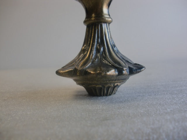 9-1/2" Antique Brass Decorative Column