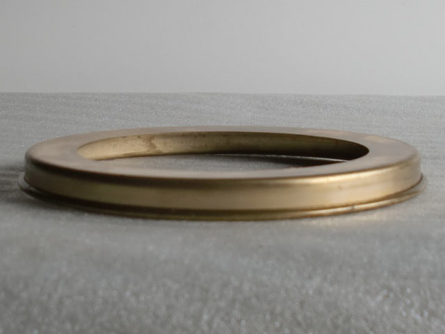 Unfinished Hardware Ring in Brass at 5 inches wide.