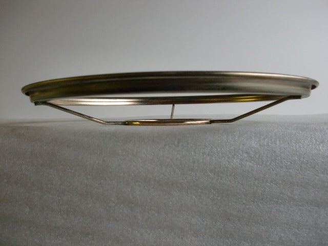 10" Brass Shade Holder with a 3-1/16" Center