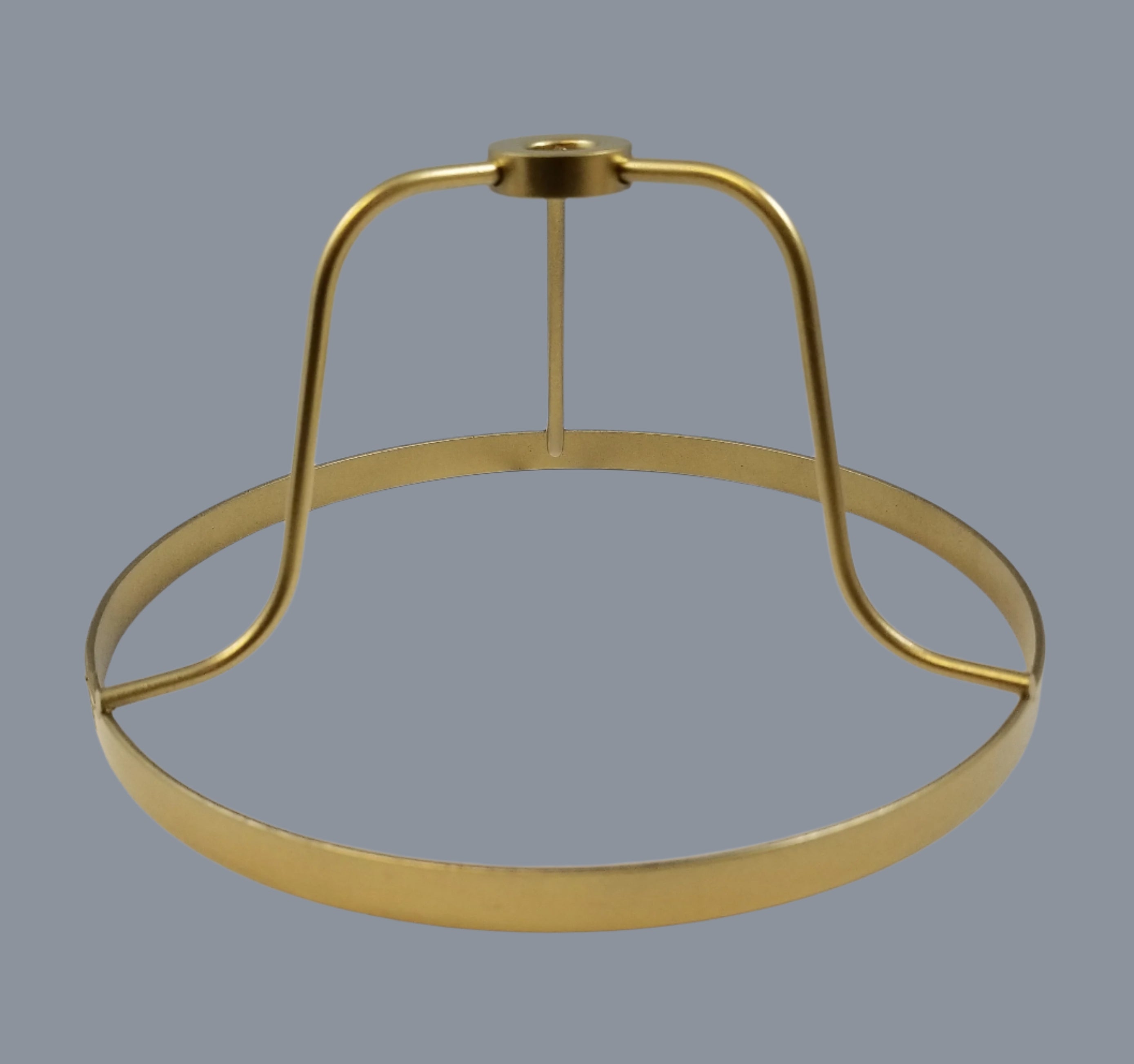 6" Brass Finish & Lacquered Student Shade Holder