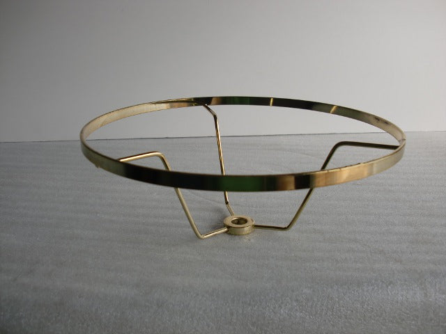 8" Brass Plated & Lacquered Student Shade Holder **ONLY 1 LEFT**