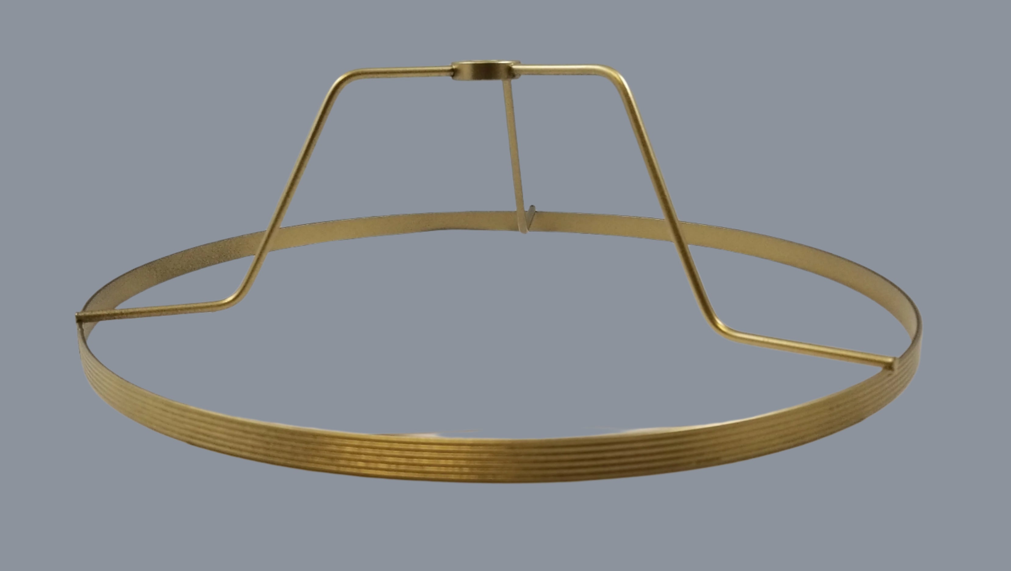 10" Brass Finish Student Shade Holder