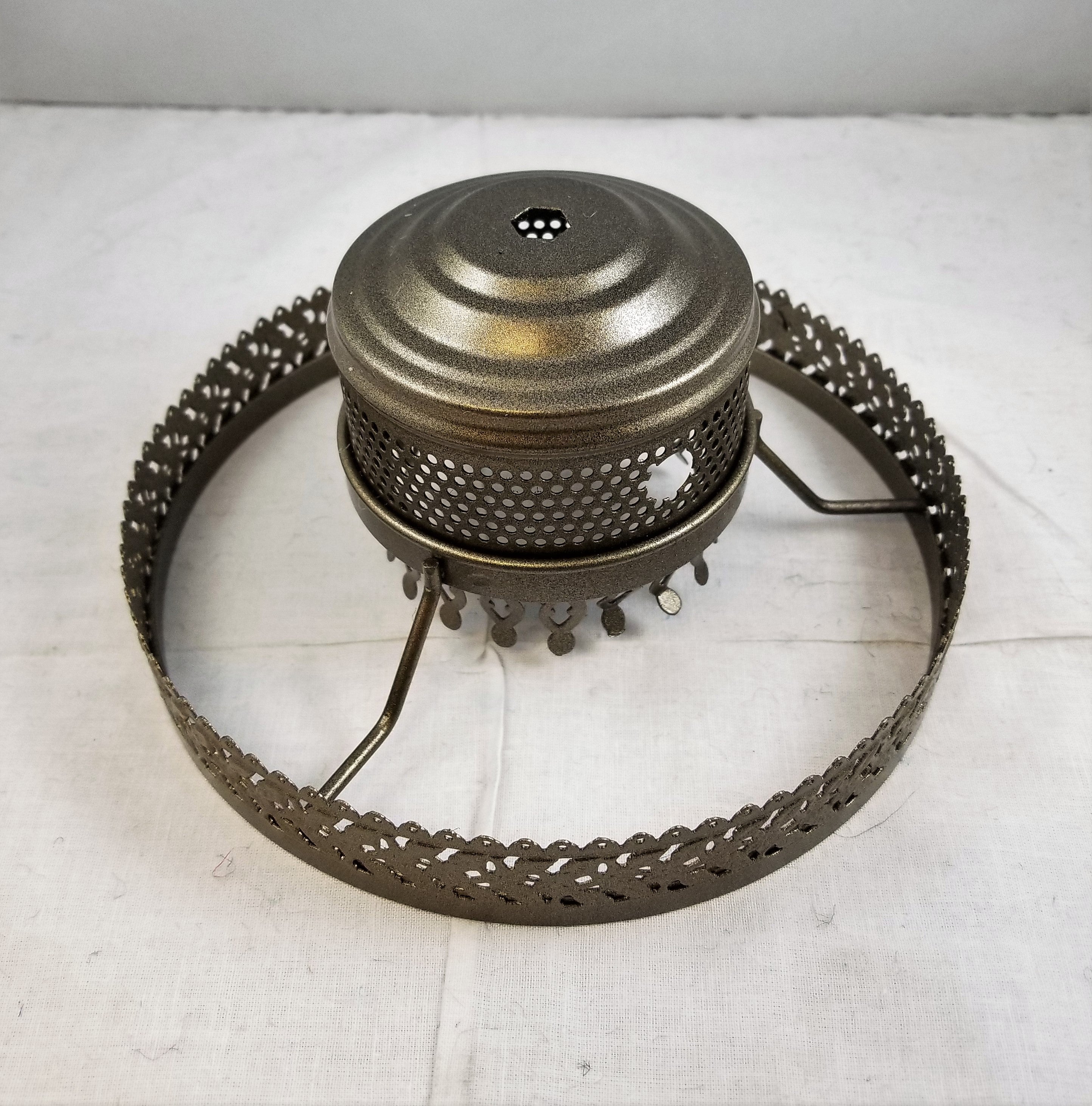 7" Antique Floral Band Style Holder